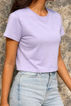 Lavender Crop Tee
