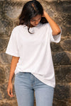 WhiteOversized T-Shirt
