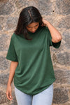 Emerald Green Oversized T-Shirt
