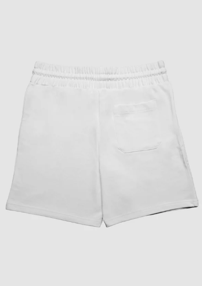 White Terry Shorts