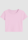 Light Baby Pink Crop Top
