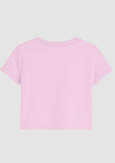 Light Baby Pink Crop Top