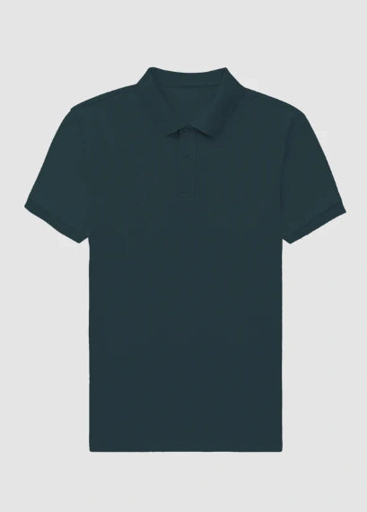 Petrol Blue Men's Polo