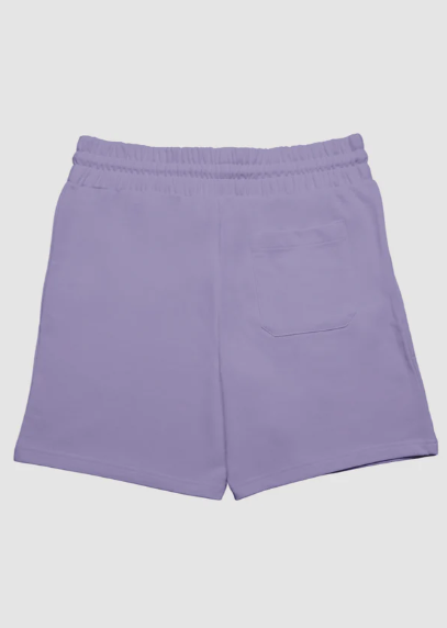 Lavender Terry Shorts