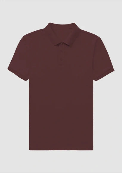 Maroon Men's Polo
