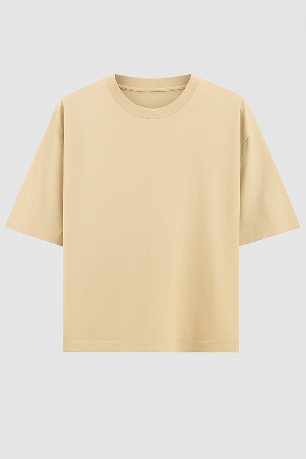 BeigeOversized T-Shirt