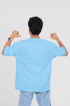 Cool Blue Men's Oversized T-Shirt