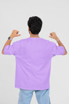 Lavender Men's Oversized T-Shirt