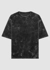 Black Acid Washed Oversized Tee