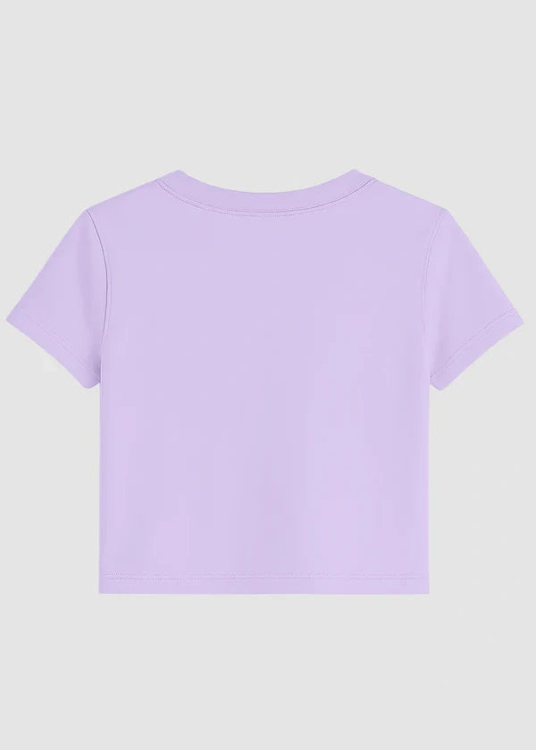 Lavender Crop Top