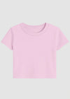 Light Baby Pink Crop Top