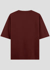 MaroonOversized T-Shirt
