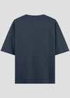 Navy Blue Men's Oversized T-Shirt