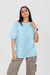 Cool BlueOversized T-Shirt