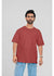 Brick Red Men's Oversized T-Shirt