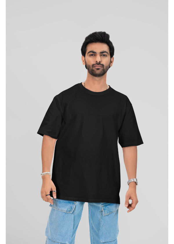 Black Men's Oversized T-Shirt