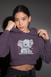 Lil’ Trunk Vibes Crop Hoodie