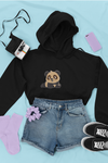 Panda Vibes Cropped Hoodie