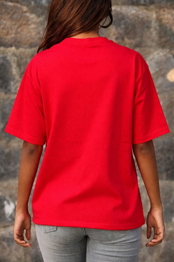 Brick RedOversized T-Shirt