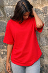 Brick RedOversized T-Shirt
