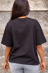 Black Oversized T-Shirt