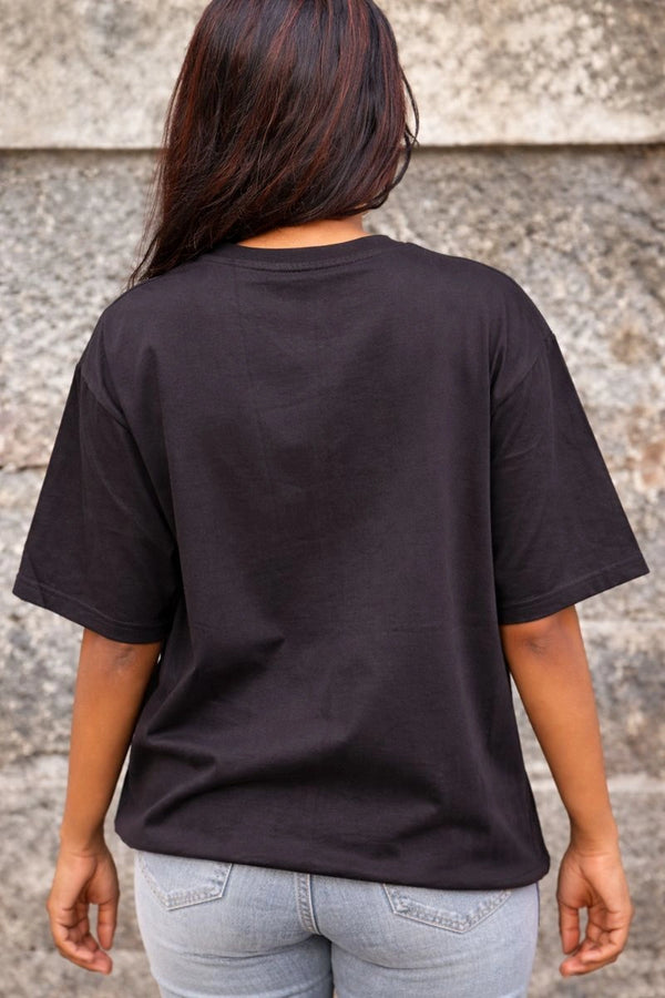 Black Oversized T-Shirt