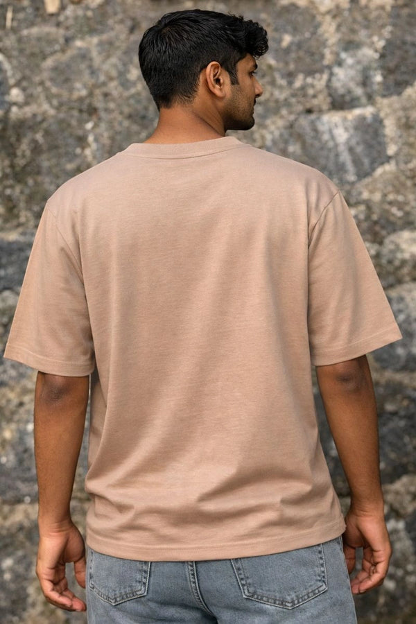 BeigeOversized T-Shirt