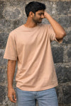 BeigeOversized T-Shirt