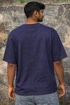 Navy Blue Oversized T-Shirt