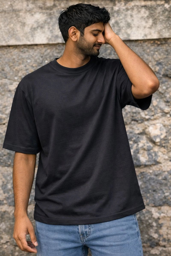 Black Oversized T-Shirt