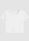 White Crop Top
