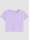 Lavender Crop Top