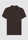 Coffee Brown Men's Polo