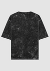 Black Acid Washed Oversized Tee
