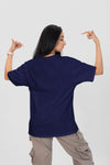 Navy Blue Women's OversizedT-Shirt