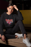 Unique Bloom Crop Hoodie