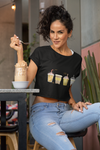 Café Bliss Crop Top