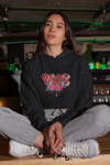 Unique Bloom Crop Hoodie