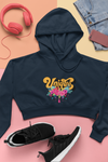 Unique Bloom Crop Hoodie