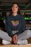 Unique Bloom Crop Hoodie