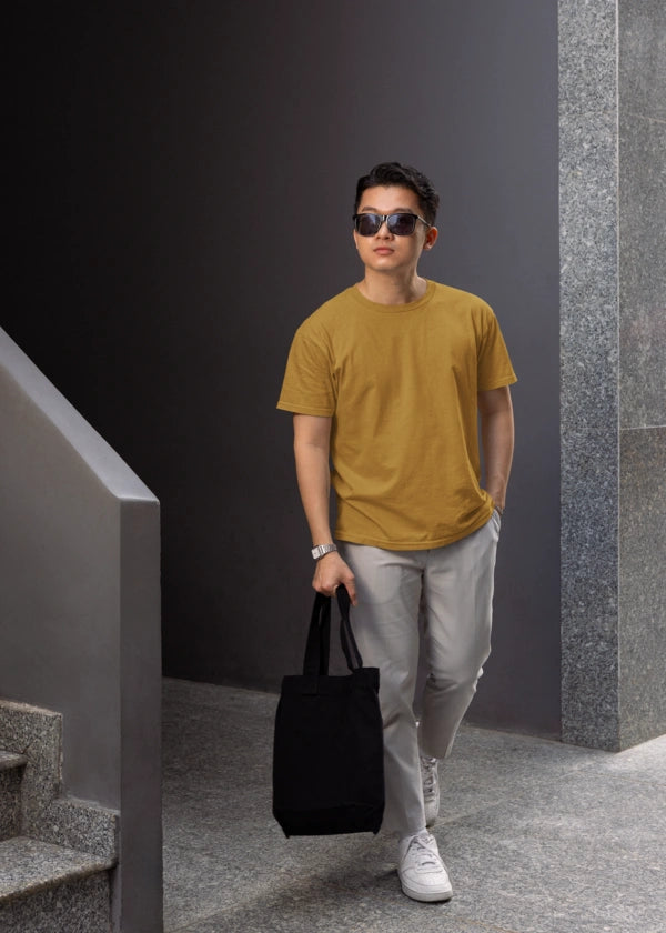 Mustard Yellow Men's Classic T-Shirt