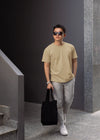 Beige Men's Classic T-Shirt