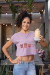 Café Bliss Crop Top