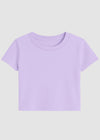 Lavender Crop Top