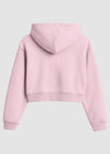 Light pink Cropped Hoodie