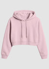 Light pink Cropped Hoodie