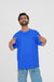 Royal Blue Men's Oversized T-Shirt
