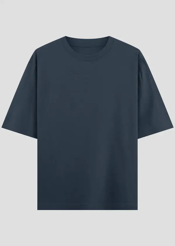 Navy BlueOversized T-Shirt