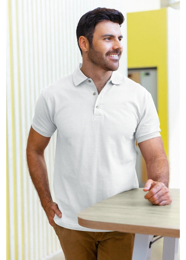 White Men's Polo