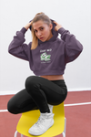 Lazy Panda Crop Hoodie